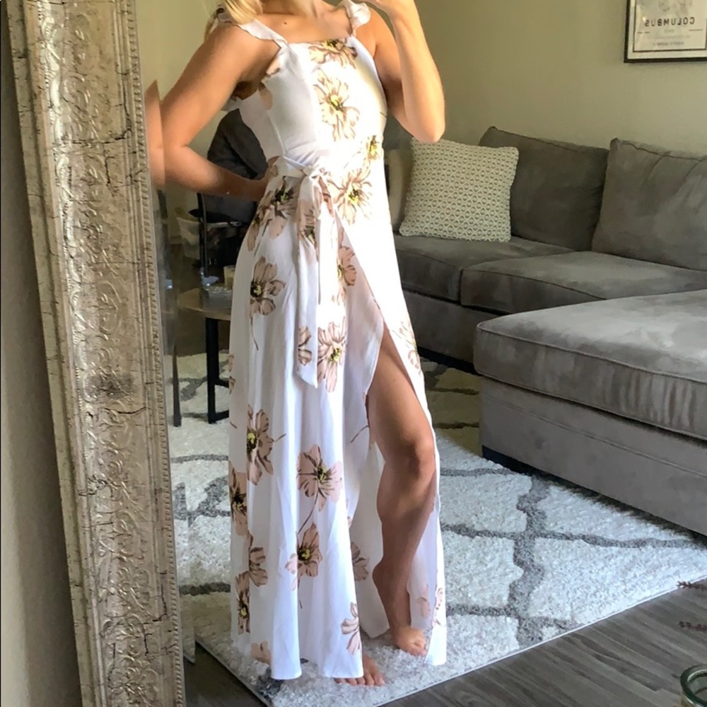 Floral maxi dress